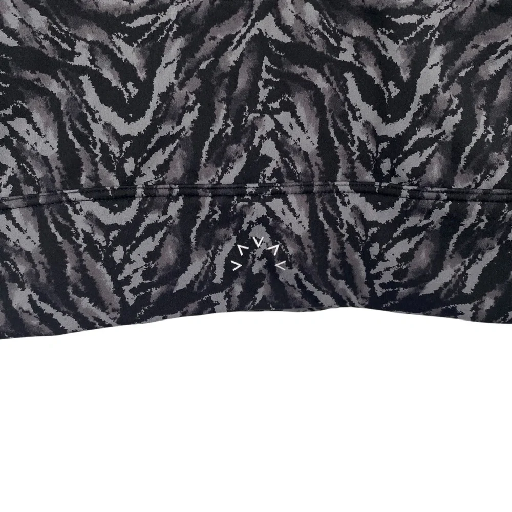 Varley Fay Bra in Dark Mono Zebra